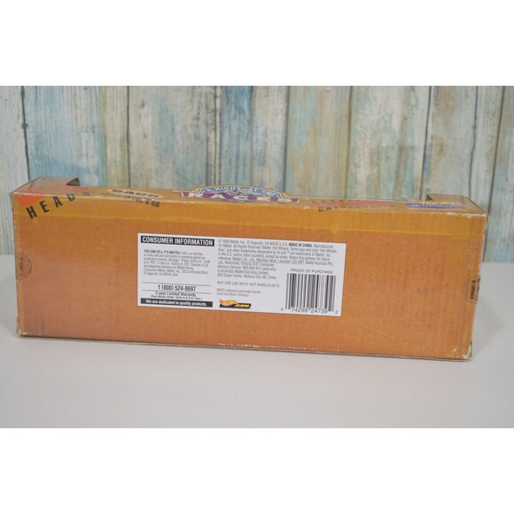 1999 Hot Wheels A NIGHT AT THE RACES 48' Ford Woodie Trailer & Sprint Car NEW - Picture 4 of 7